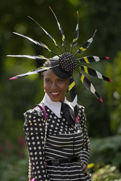 Royals horses show stopping hats Royal Ascot in pictures AP News